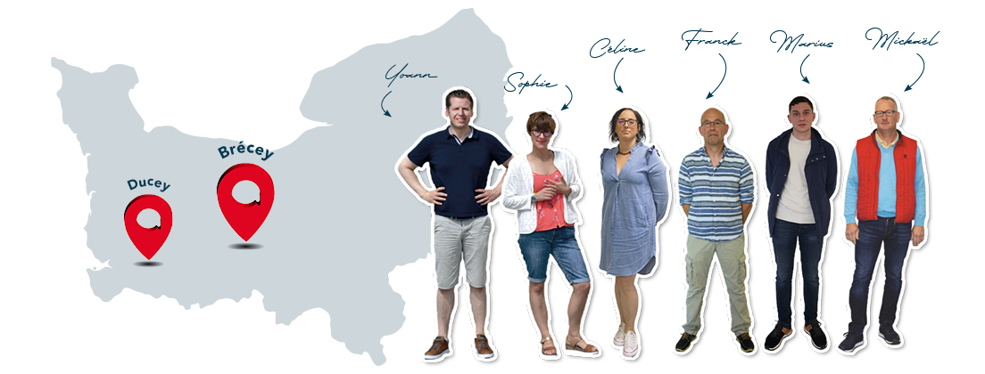 Equipe Alix Brécey et Ducey